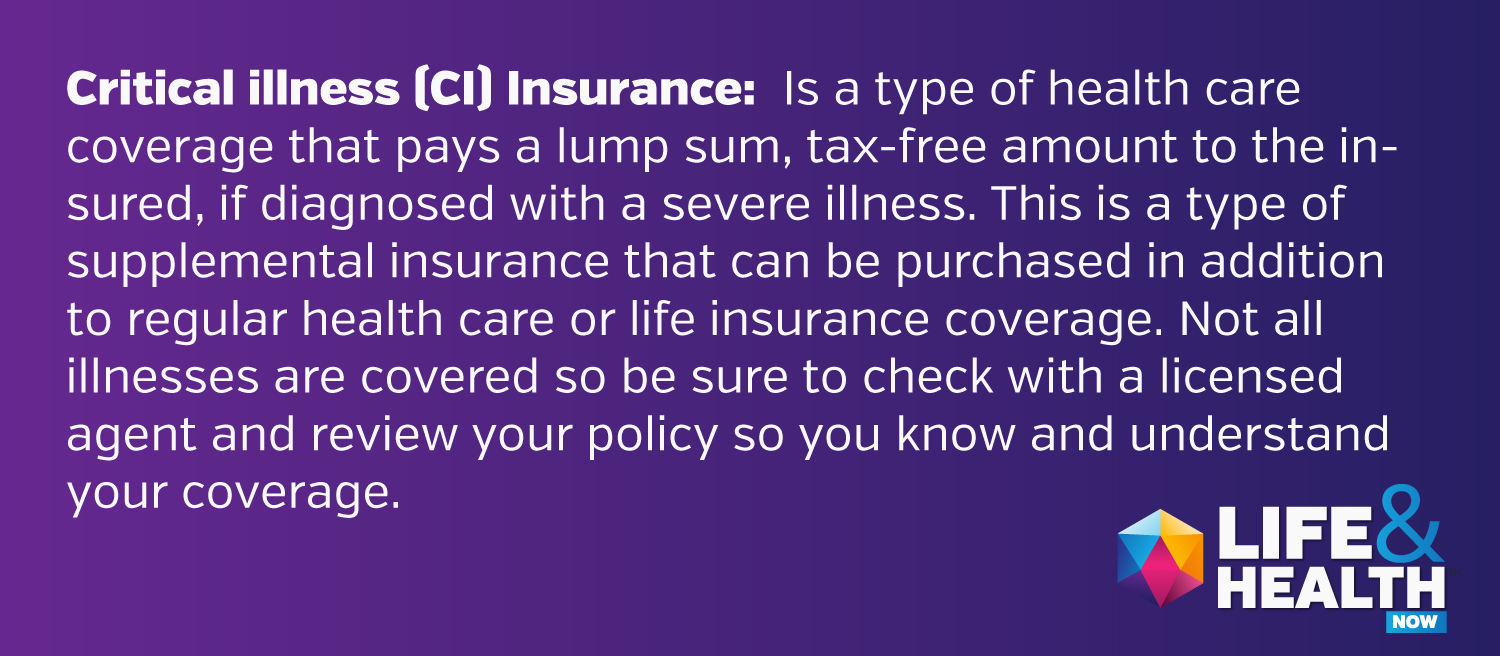Critical Care Insurance Banner